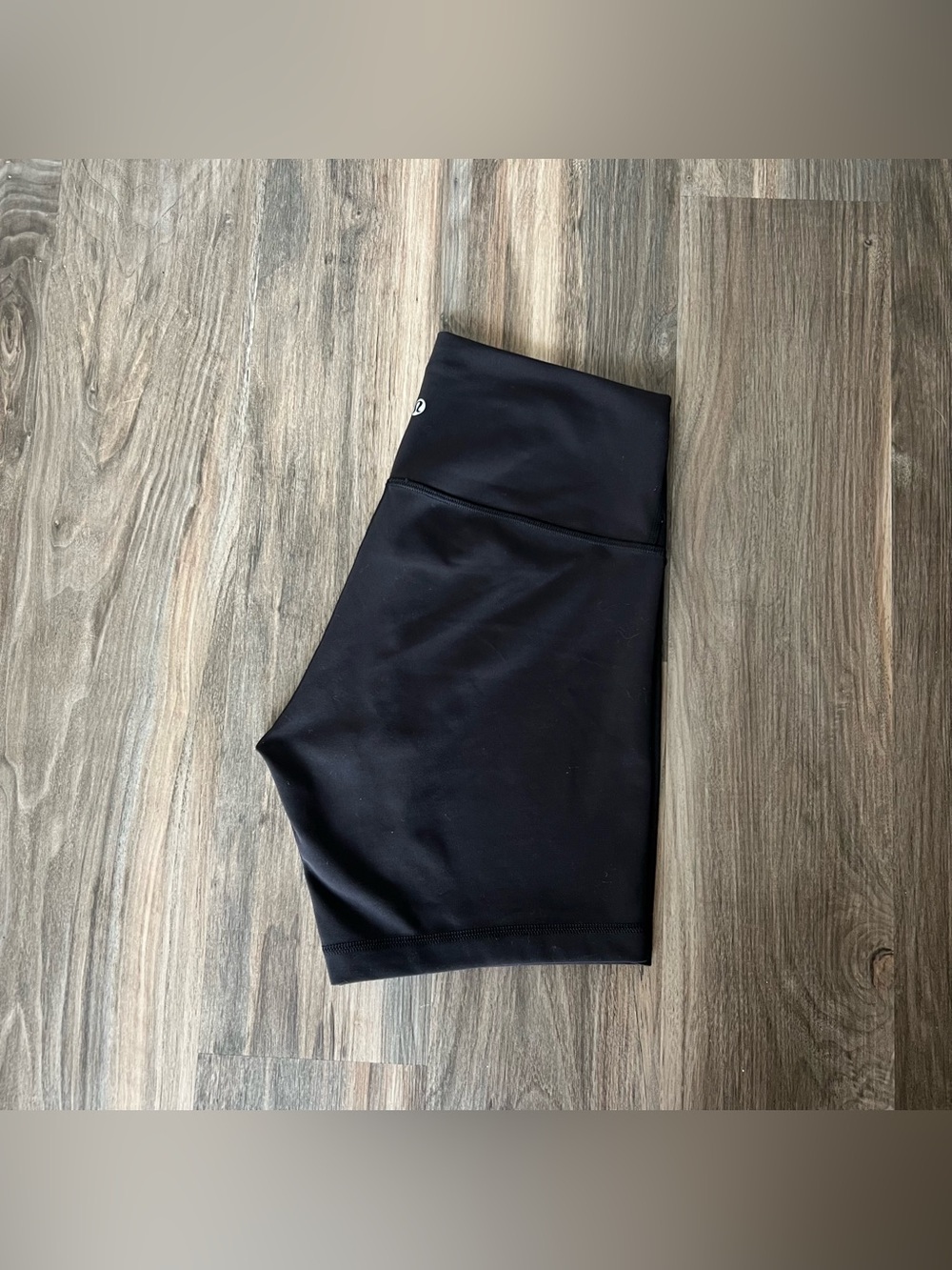 lululemon athletica Black High-Rise Athletic Bike Shorts - Picture 3 of 4